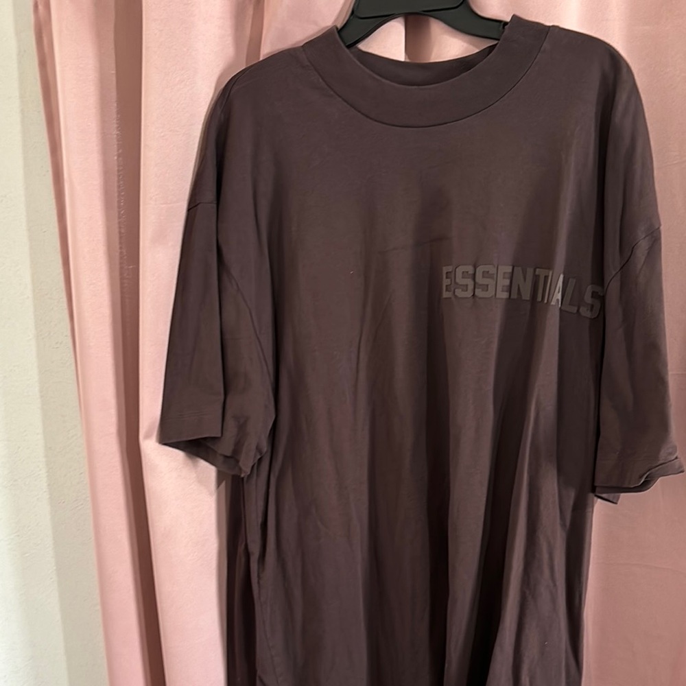 Essentials Men's Brown T-Shirt